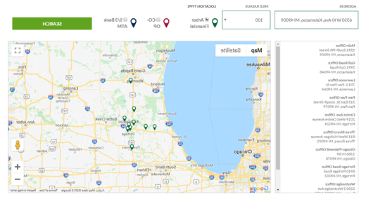 Arbor Financial在我们的网站上提供可搜索的ATM地图!
